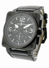 Bell & Ross BR01 BR-01-94-BLK-CAR-LS Automatic Watch
