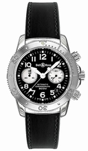 Bell & Ross Classic Diver 300 Black and White Mens Watch