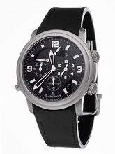 Blancpain Leman Alarm GMT 2041-1230-64b Mens Watch