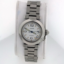 Cartier Pasha W31074M7 White Dial Watch