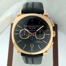 Chaumet Sport Chronograph Chrono Oro Rosa Mens Watch