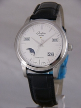 Glashutte Senator Navigator 39-50-02-12-04 Mens Watch