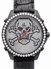 Jacob & Co. H24 Five Time Zone Automatic JC-SKULLBCD Mens Watch