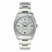 Rolex Airking 114200 Silver Dial Watch