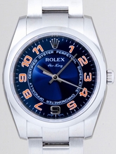 Rolex Airking 114200BLCOAO Mens Watch