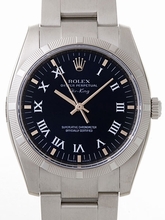 Rolex Airking 114210BLRO Mens Watch