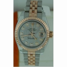 Rolex Datejust Ladies 179171 Stainless Steel Case Watch