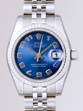 Rolex Datejust Ladies 179174 Bracelet Shape Watch