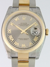 Rolex Datejust Men's 116203 Grey Dial Watch