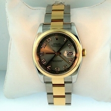 Rolex Datejust Men's 116233 Grey Dial Watch