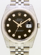 Rolex Datejust Men's 116234 Ceramic Bezel Watch