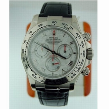 Rolex Daytona 116519 White Gold Bezel Watch