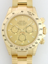 Rolex Daytona 116528 Yellow Band Watch