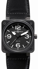 Bell & Ross BR01 BR 01-92 Black Band Watch