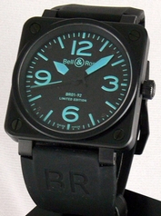 Bell & Ross BR01 BR 01-92 BLUE Mens Watch