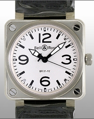 Bell & Ross BR01 BR01-92 SS Mens Watch