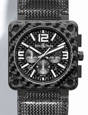 Bell & Ross BR01 BR01-94 Carbon Fiber Mens Watch