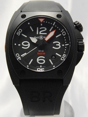 Bell & Ross BR02 BR02-92 CARBON FINISH Mens Watch