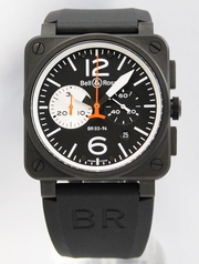 Bell & Ross BR03 BR03-94 BLACK&WHITE Mens Watch