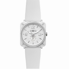 Bell & Ross BRS BR-S White Band Watch