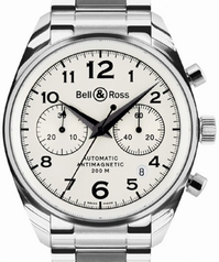 Bell & Ross Geneva Geneva 126 White Mens Watch