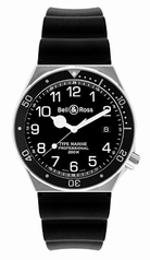 Bell & Ross Professional TYPE MARINE Black Band Watch