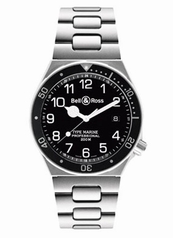 Bell & Ross Professional TYPE MARINE Black Dial Watch