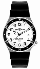 Bell & Ross Professional Type Marine White Mens Watch