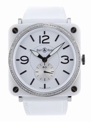 Bell & Ross Vintage WHITE-DIAMOND Ladies Watch