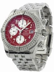Breitling Chronomat A13356 Red Dial Watch