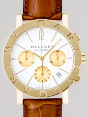 Bvlgari Diagono BB38GLD CH Mens Watch