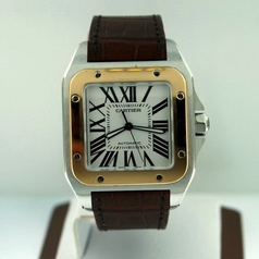 Cartier Santos 100 W20072X7 Mens Watch