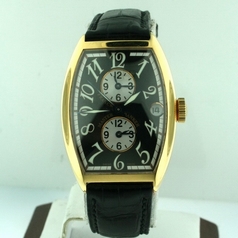 Franck Muller Master Banker 5850 MB Black Band Watch