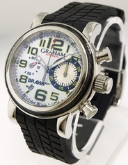 Graham Brawn GP G-BGP-001White Mens Watch