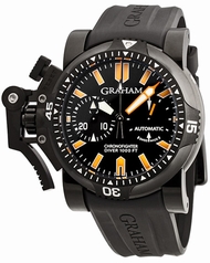Graham Chronofighter Oversize Diver and Diver Date 20VEZ.B02B.K10B Mens Watch
