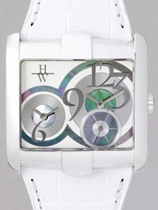 Harry Winston Excenter Collection 350.LQTZWL.W3 Mens Watch