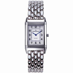 Jaeger LeCoultre Reverso - Ladies Duetto Silver Dial Watch