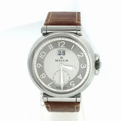 Milus Zetios ZET 401 Silver Dial Watch