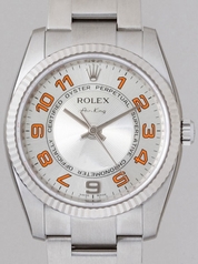 Rolex Airking 114234 Silver Dial Watch