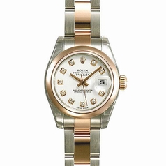 Rolex Datejust Ladies 179161 Stainless Steel Band Watch
