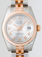 Rolex Datejust Ladies 179171 Silver Dial Watch