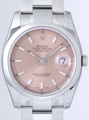 Rolex Datejust Men's 116200 Pink Dial Watch