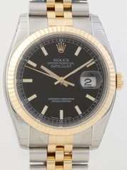 Rolex Datejust Men's 116233BKSJ Mens Watch