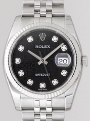 Rolex Datejust Men's 116234 Stainless Steel Band Watch