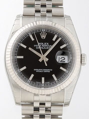 Rolex Datejust Men's 116234BKSJ Mens Watch