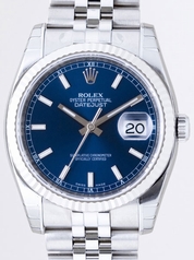 Rolex Datejust Men's 116234BLSJ Mens Watch