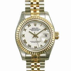 Rolex Datejust Midsize 178273 White Dial Watch