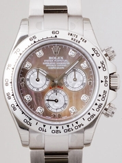 Rolex Daytona 116509 Silver Band Watch