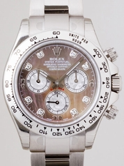 Rolex Daytona 116509 Silver Band Watch