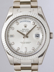 Rolex Masterpiece 218239 White Dial Watch